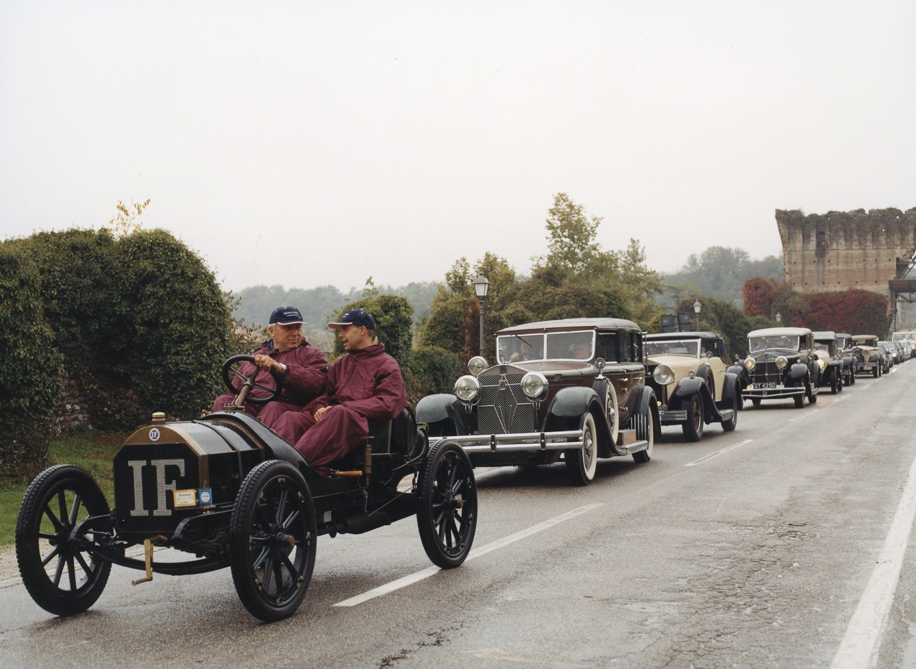Events – parade of Isotta Fraschini