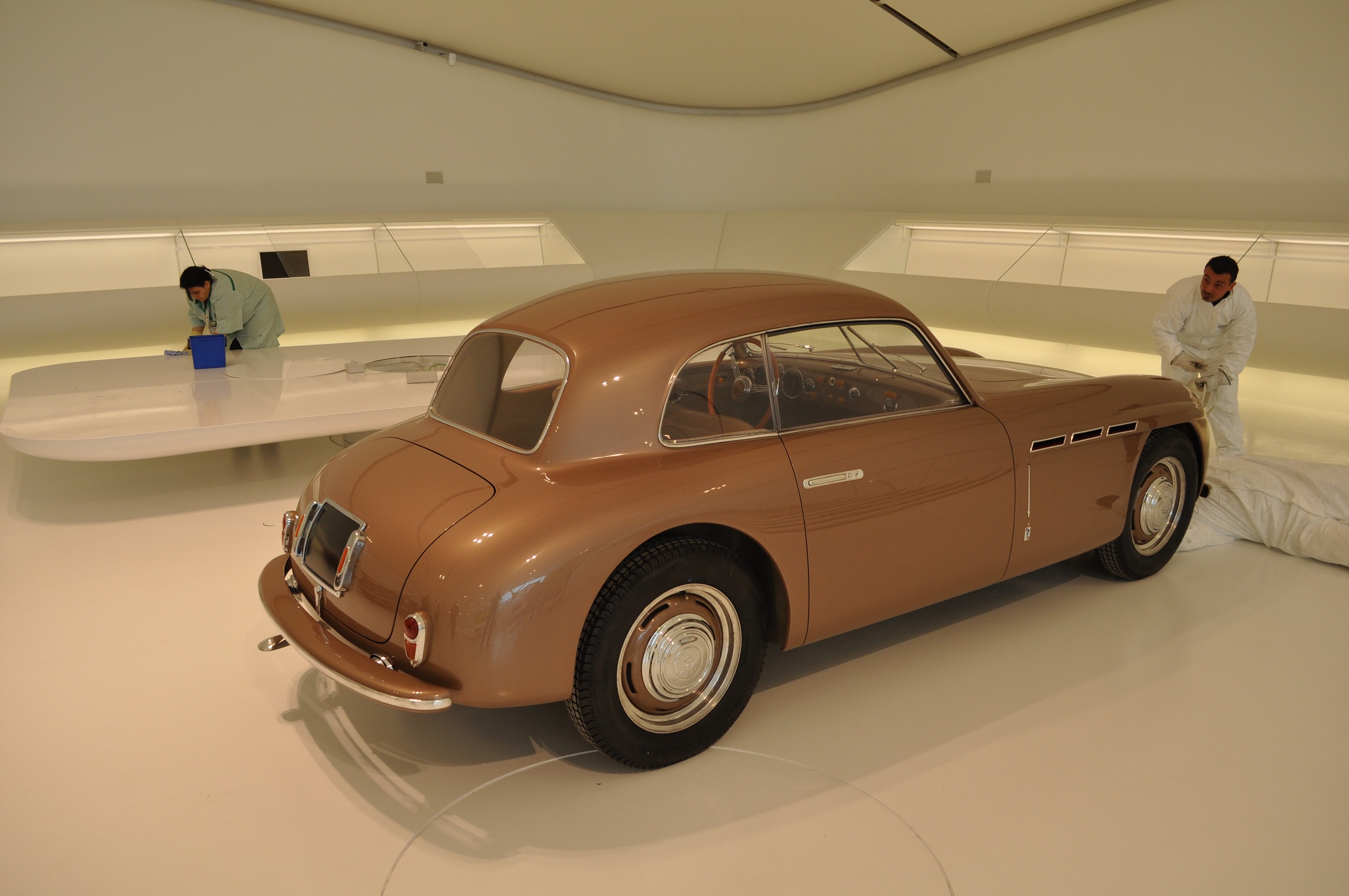 The 1947 Maserati A6 1500 belonging to Museo Nicolis in Villafranca chosen for the Villa d’Este Elegance Contest