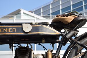 Motociclismo d'Epoca, Moto Premier 1913, test drive 2012 ph Museo Nicolis Verona
