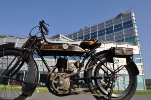 Motociclismo d'Epoca, Moto Premier 1913, test drive 2012 ph Museo Nicolis Verona