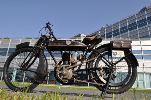 Motociclismo d'Epoca, Moto Premier 1913, test drive 2012 ph Museo Nicolis Verona