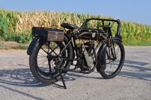 Motociclismo d'Epoca, Moto Premier 1913, test drive 2012 ph Museo Nicolis Verona