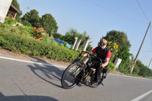 Motociclismo d'Epoca, Moto Premier 1913, test drive 2012 ph Museo Nicolis Verona