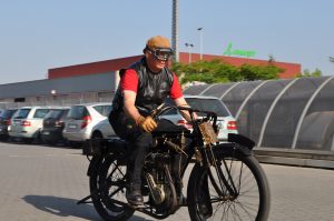 Motociclismo d'Epoca, Moto Premier 1913, test drive 2012 ph Museo Nicolis Verona