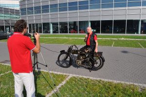 Motociclismo d'Epoca, Moto Premier 1913, test drive 2012 ph Museo Nicolis Verona
