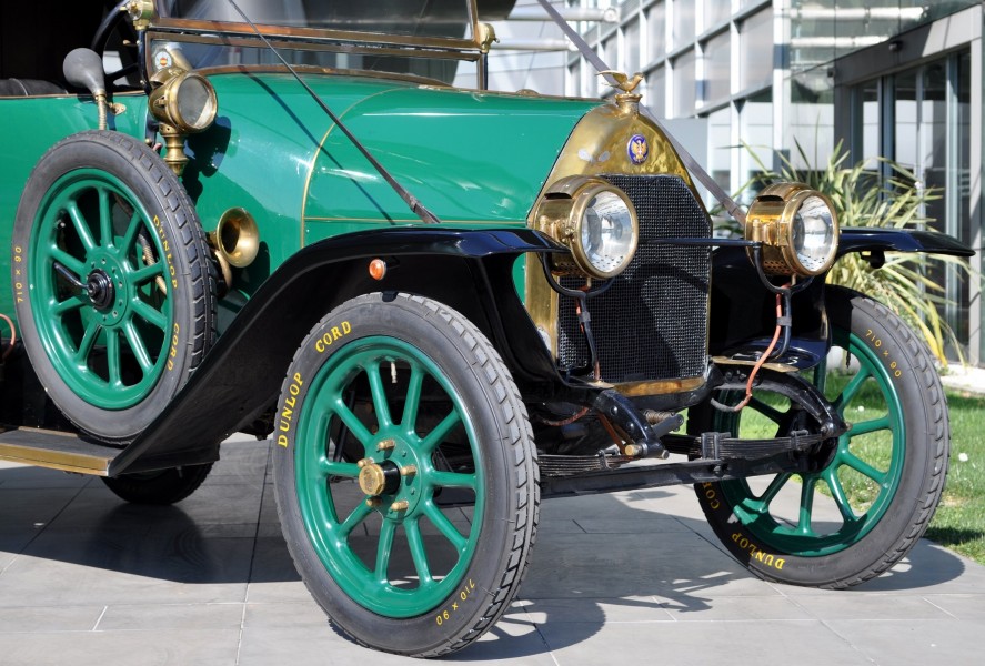 COPPIA di Sottobicchieri vintage Auto d'epoca Fiat O Mercedes primo modello  1901
