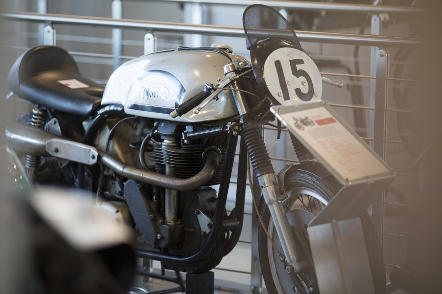 Norton Manx, Museo Nicolis Villafranca Verona, auto e moto d'epoca, press kit ph. Comparotto