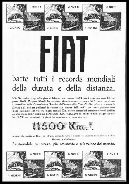 Fiat 501 Superculasse Silvani