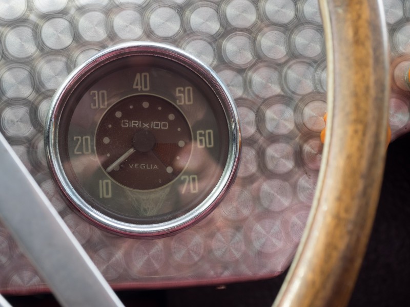 Museo Nicolis, Villafranca Verona, Fiat 500 Colli Spider Barchetta 1949, auto d'epoca ph Mercanzin