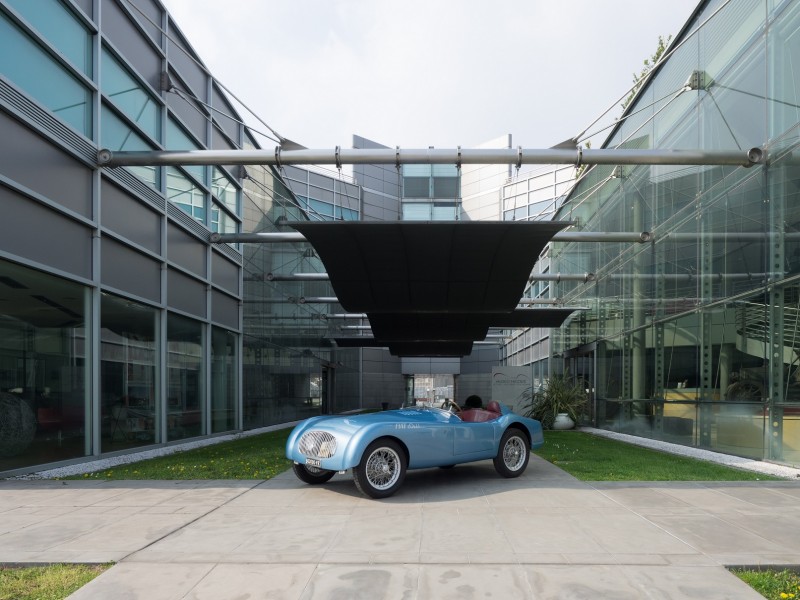 Museo Nicolis, Villafranca Verona, Fiat 500 Colli Spider Barchetta 1949, auto d'epoca ph Mercanzin