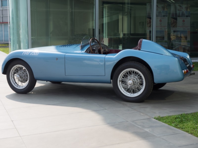 Museo Nicolis, Villafranca Verona, Fiat 500 Colli Spider Barchetta 1949, auto d'epoca ph Mercanzin