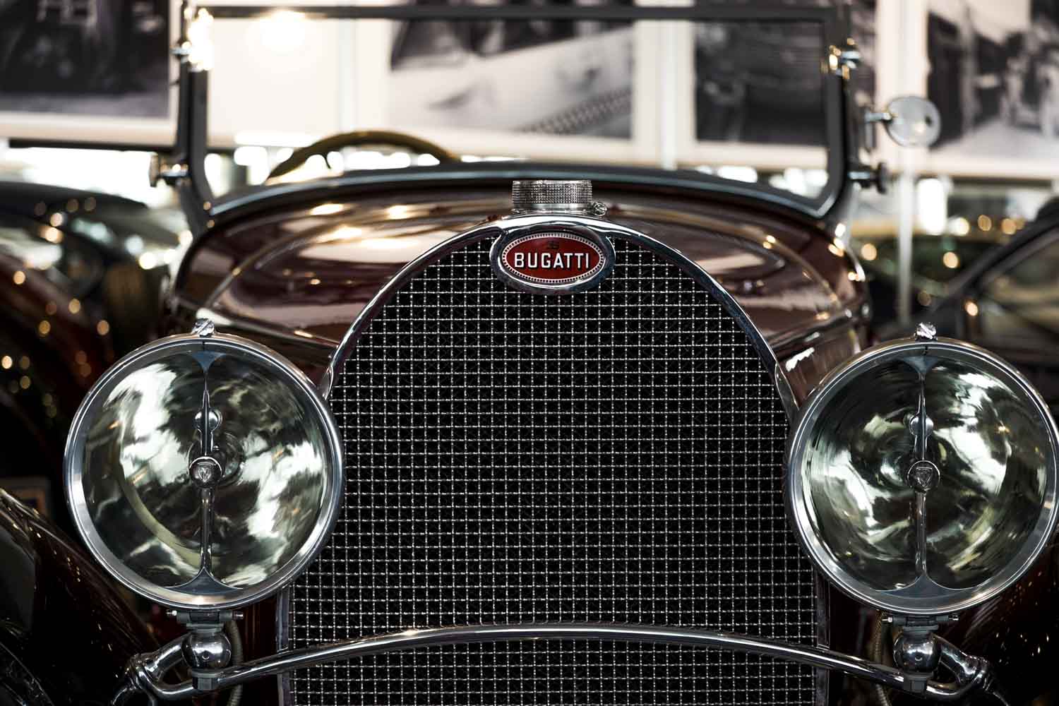 Bugatti tipo 49 del 1931, auto d'epoca Luciano Nicolis ph Museo Nicolis, A.Mainenti