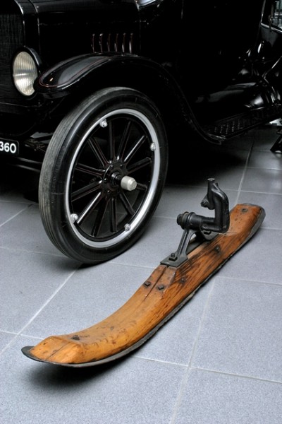 Museo Nicolis Verona, Ford T Snow Machine, auto d'epoca, ph Rosa
