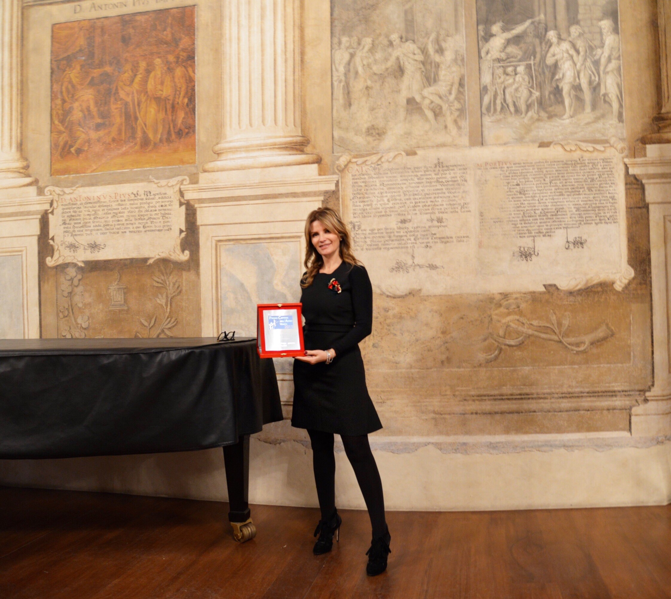 “Capitani dell’Anno 2015” Award to Silvia Nicolis.