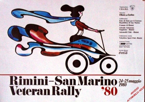 „Rimini-San Marino“, Veteran Rally. Repubblica di San Marino.