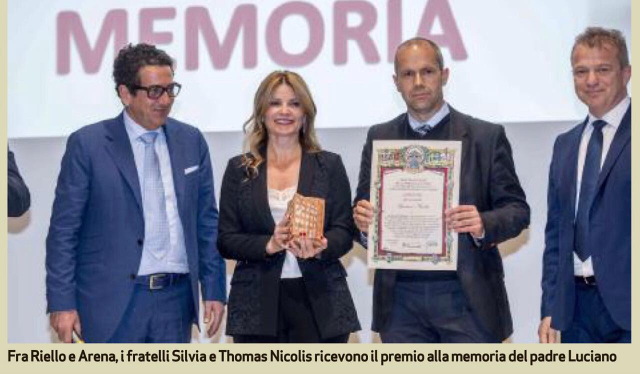 Premio “Fedeltà al Lavoro” alla memoria di Luciano Nicolis