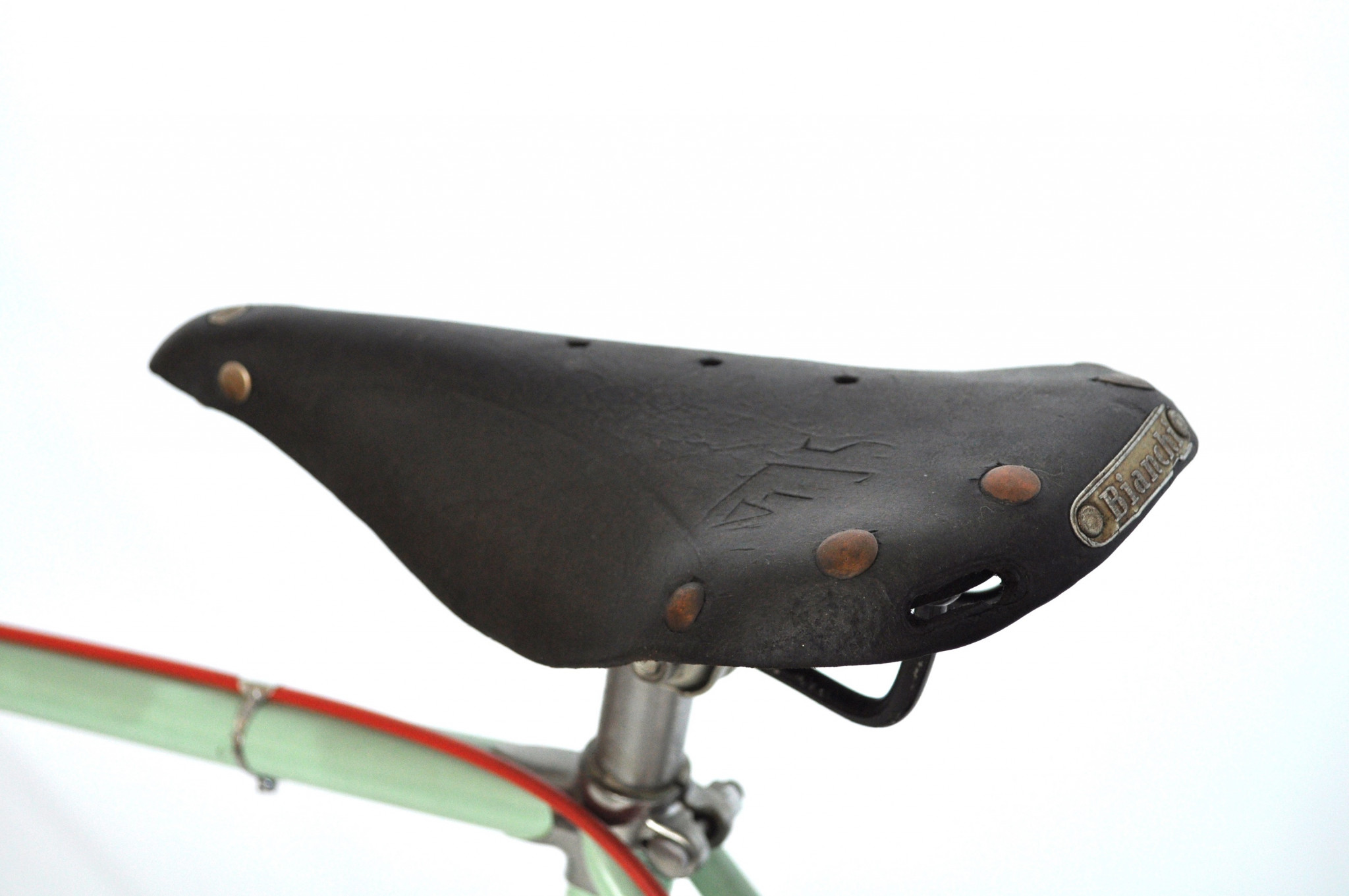 Porte-monnaie Sous-selle BIANCHI Vintage - Accessoire Vélo Des Années 50, Made In Italy