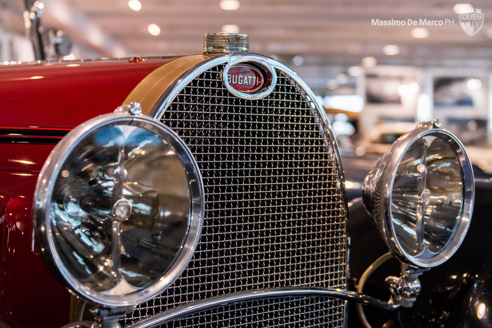 Bugatti tipo 49 del 1931, auto d'epoca, ph Museo Nicolis, Massimo De Marco