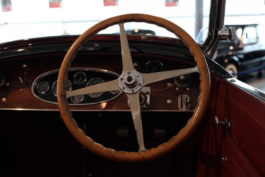 Bugatti tipo 49 del 1931, auto d'epoca, ph Museo Nicolis, Comparotto