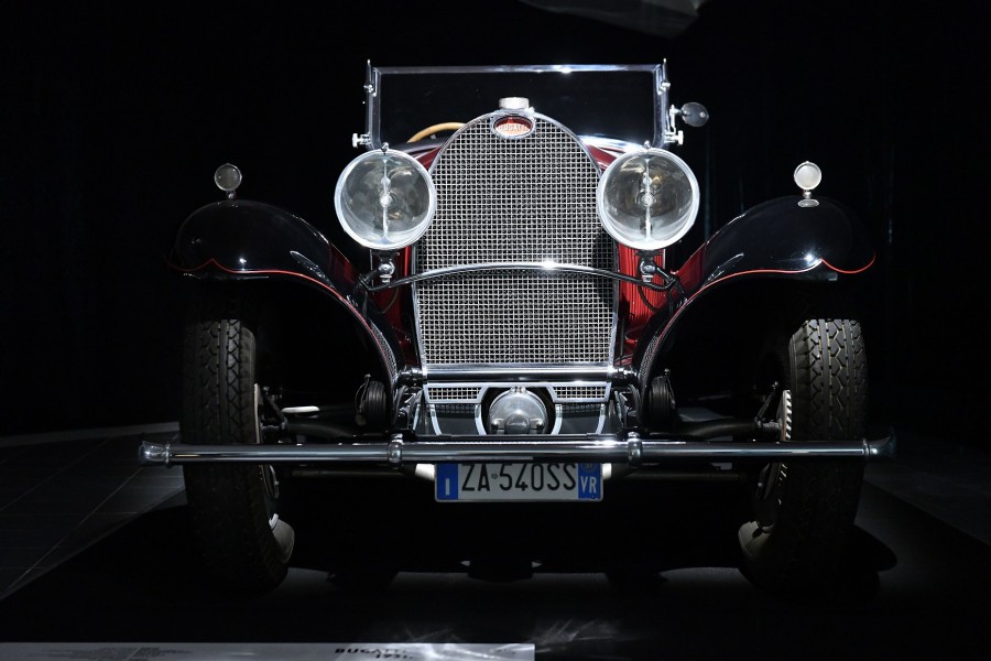 Bugatti tipo 49 del 1931, auto d'epoca, ph Museo Nicolis, Marco Bravi