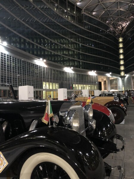 Museo Nicolis, Driver's Parade, Lancia Astura e Mercedes Benz copy Museo Nicolis
