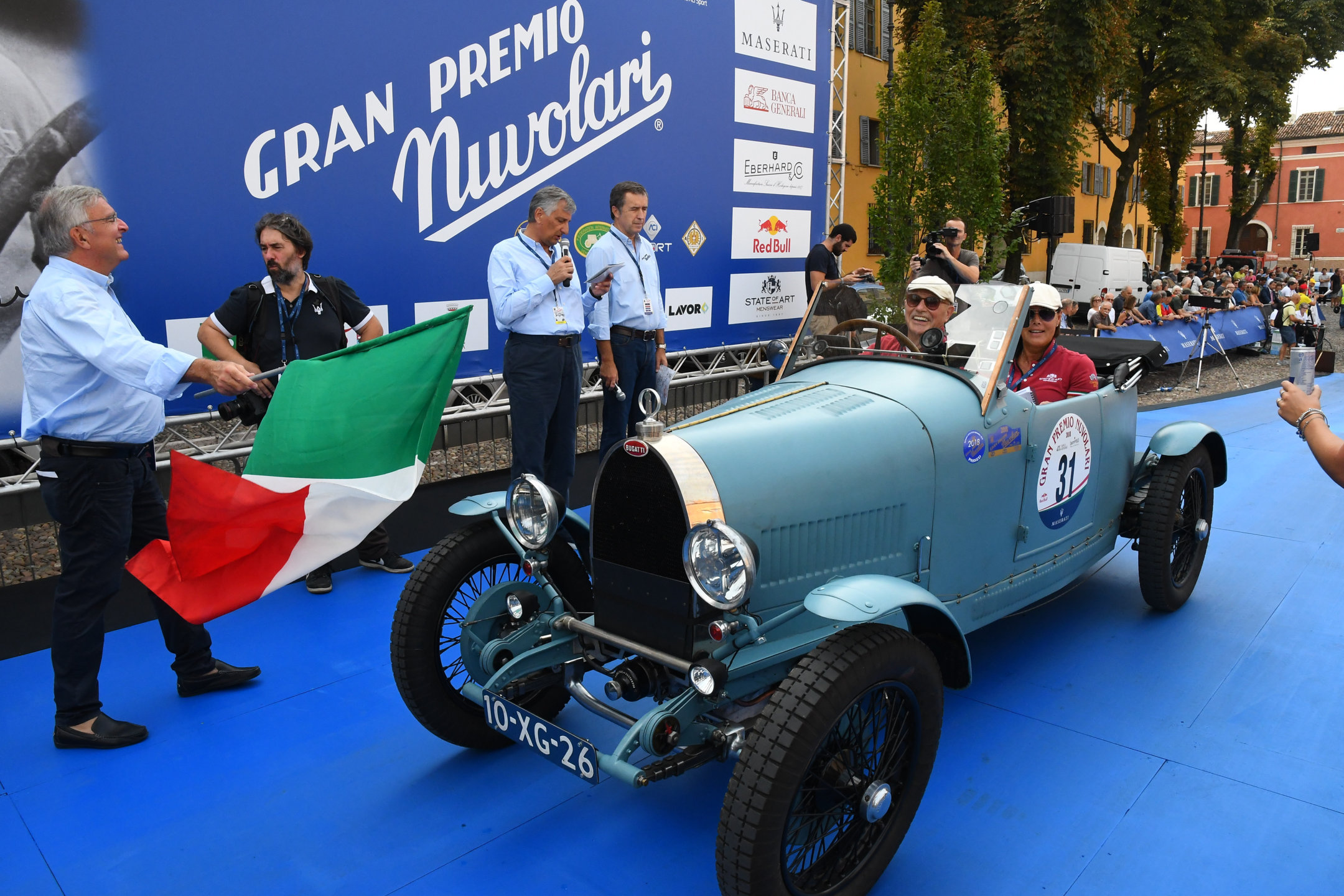 The Nuvolari GP will stop at the Nicolis.