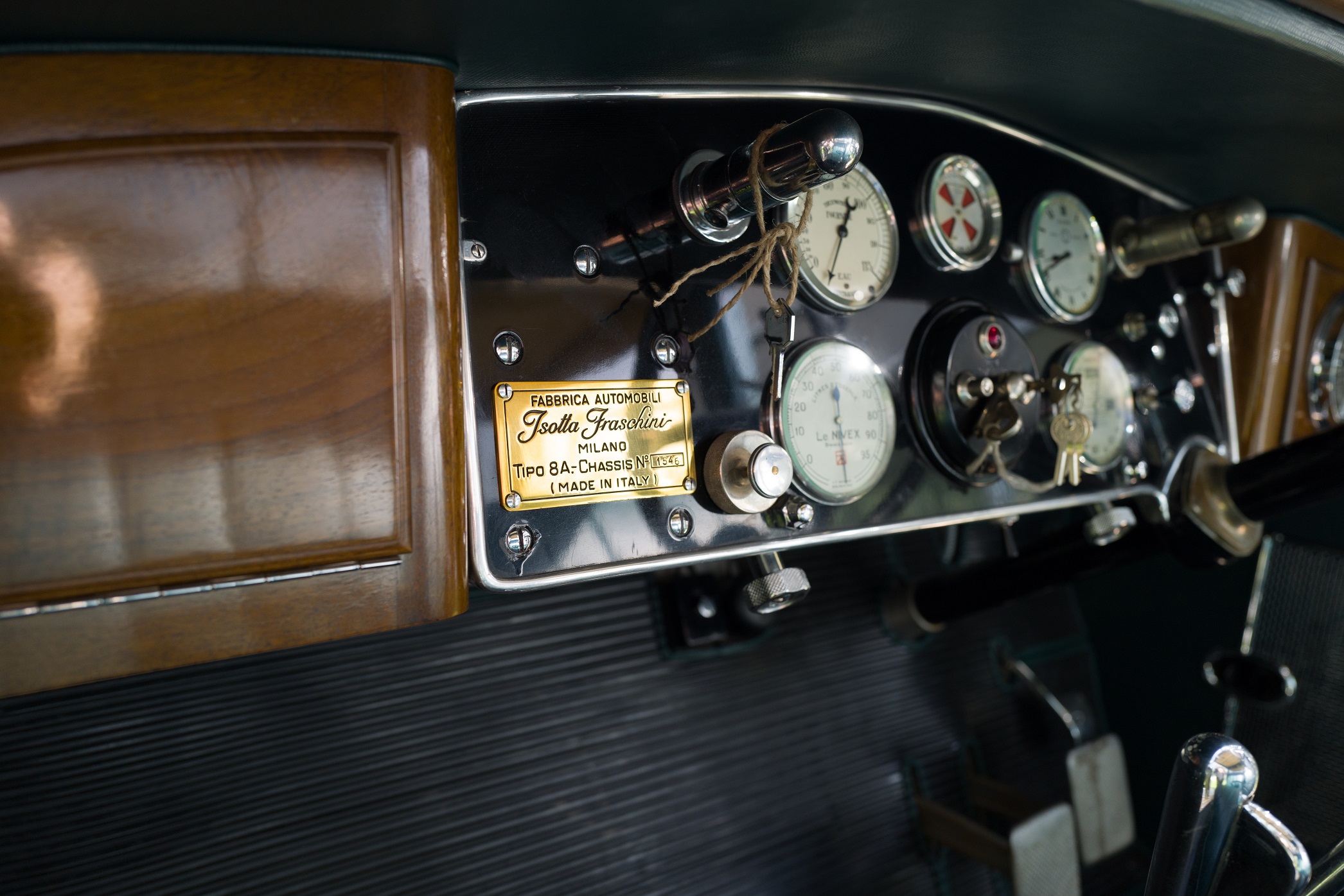 Museo Nicolis, Villafranca Verona, Isotta Fraschini Tipo 8A Landaulet del 1929 Castagna, auto d'epoca ph Mercanzin
