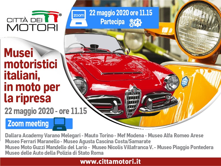 Talk Show, Città dei Motori, Musei Motoristici.