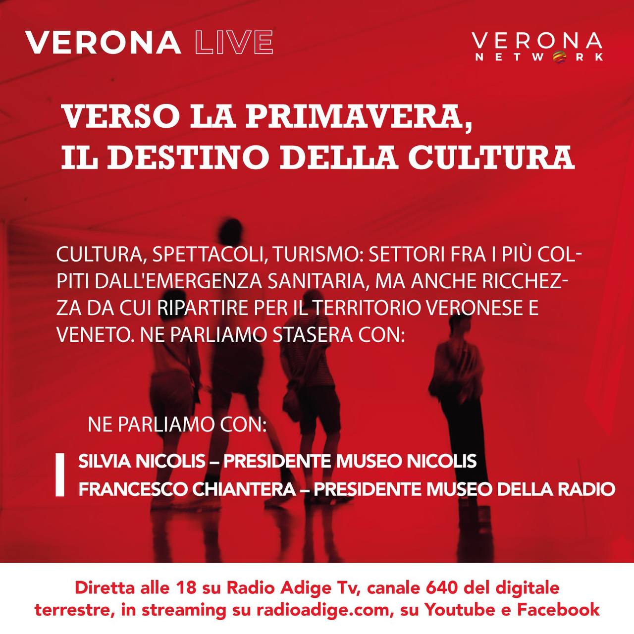 Live, Radio Adige Tv, culture’s fate