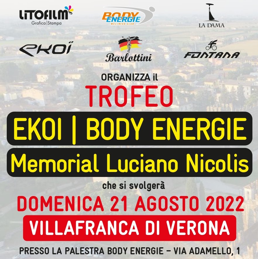 Trofeo EKOI-BODY ENERGIE - Memorial LUCIANO NICOLIS