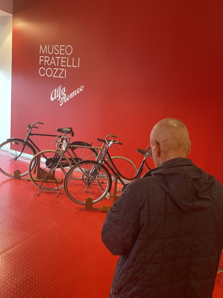 Museo Nicolis, Mostra bici Legnano, ph. Museo F.lli Cozzi