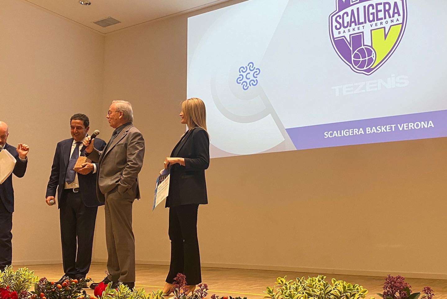 2022 CCIAA Premio Fedeltà al Lavoro, Silvia Nicolis e Scaligera Basket, Pedrollo ph Museo Nicolis