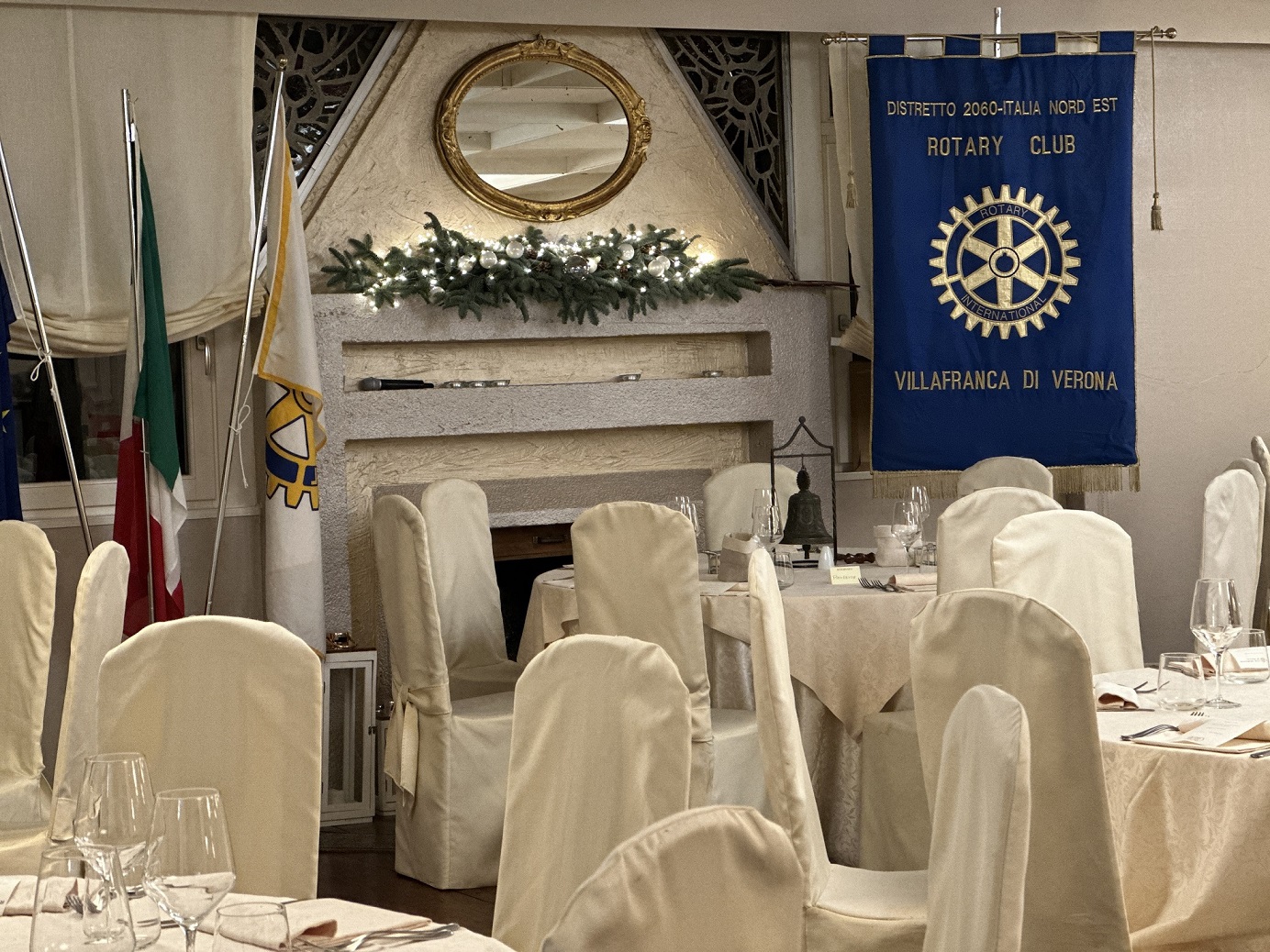 Rotary Club Villafranca, Silvia Nicolis, Col.P.Tamburro ph Museo Nicolis