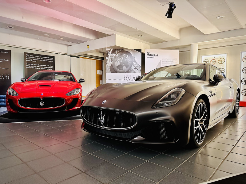 Maserati sceglie il Museo Nicolis come location per il video training della nuova Granturismo