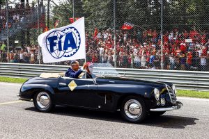 Monza, Italy. 3rd Sep, 2023. Drivers' parade ahead F1 Grand Prix of Italy at Autodromo Nazionale Monza on September 3, 2023 in Monza, Italy. (Credit Image: © Beata Zawrzel/ZUMA Press Wire)