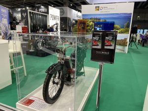 Motor Bike Expo 2024, Verona, Scott 3 3/4 HP, 1914, moto d'epoca, ph Museo Nicolis