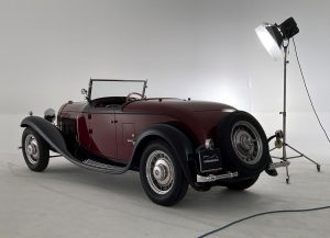 Museo Nicolis, Bugatti Tipo 49 per Ruoteclassiche, auto d'epoca ph. Museo Nicolis Verona
