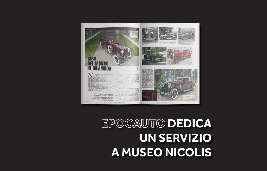 Museo Nicolis, Lancia Dilambda, Epocauto mar 2024
