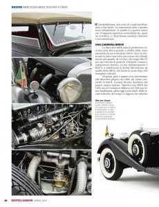 Ruoteclassiche aprile 2024, Mercedes-Benz del 1934 Museo Nicolis Verona