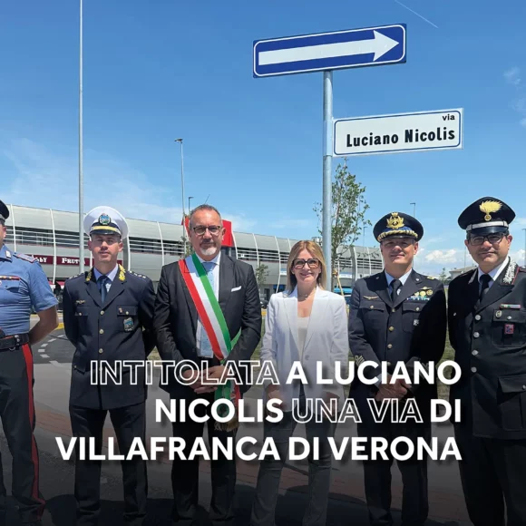 Intitolata a Luciano Nicolis una via di Villafranca di Verona