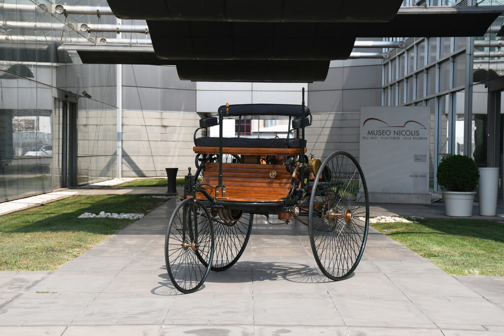 Museo Nicolis Verona, Benz Modell 1 del 1886 ph Museo Nicolis, Bombieri