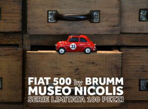 Museo Nicolis Verona, modellini FIAT 500 by Brumm, auto d'epoca, ph Samuel Bombieri