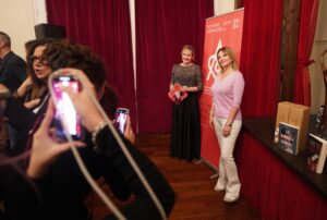 Museo Nicolis, Villafranca Verona, Silvia Nicolis al Premio Letterario Scrivere per Amore, ph A. Sartrori per Club di Giulietta