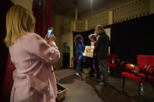 Museo Nicolis, Villafranca Verona, Silvia Nicolis al Premio Letterario Scrivere per Amore, ph A. Sartrori per Club di Giulietta