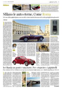 Corriere della Sera, Anantara Concorso Roma, SGV 1911 del Museo Nicolis Verona auto d'epoca