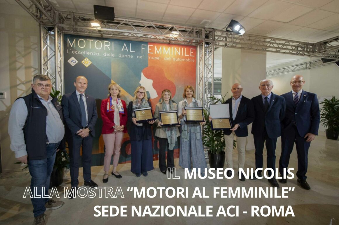 Museo Nicolis, Villafranca di Verona, Silvia Nicolis, Elisabetta Cozzi, Monica Macaluso, Donato Benetti, Davide Lorenzone, Tullio del Sette, Giovanni Battista Tombolato, Mostra "Motori al Femminile"