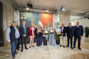 Museo Nicolis, Villafranca Verona, Silvia Nicolis, Elisabetta Cozzi, Monica Macaluso, Donato Benetti, Davide Lorenzone, Tullio Del Sette, Giovanni Battista Tombolato, Mostra “Motori al Femminile" Aci Storico, auto d'epoca, ph ACI Storico