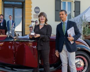 Museo Nicolis, Silvia Nicolis, Best in Class Bugatti Type 49 ph ConcorsoEleganzaVarignana1705