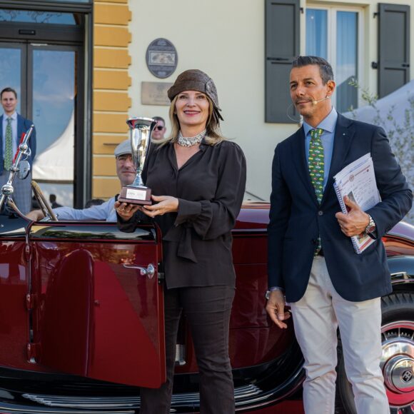 Museo Nicolis, Silvia Nicolis, Best in Class Bugatti Type 49 ph ConcorsoEleganzaVarignana1705