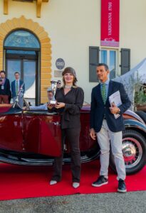 Museo Nicolis, Silvia Nicolis, Best in Class Bugatti Type 49 ph ConcorsoEleganzaVarignana1705